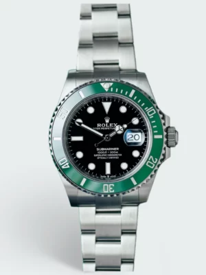 Rolex Stainless Steel Starbucks / Kermit Submariner 41 mm