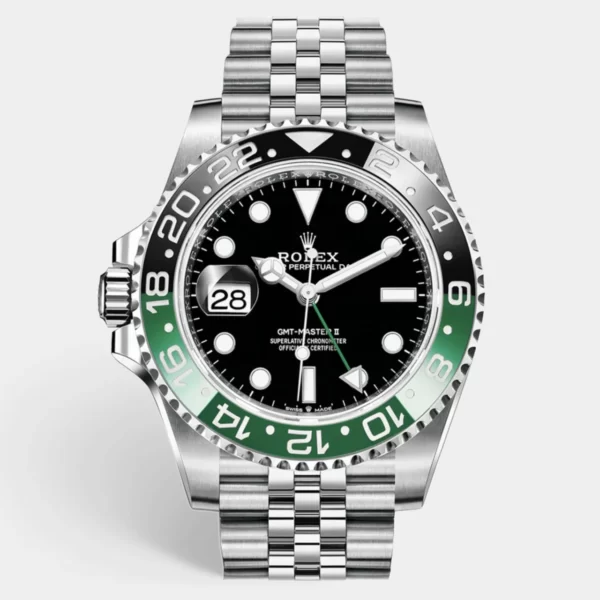 Rolex Stainless Steel GMT || Sprite 40 MM