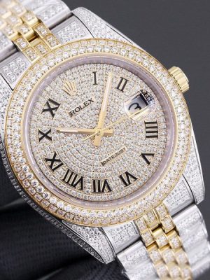 Replica Rolex Datejust Full Diamond Jubilee Watch New8825047