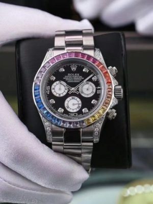 Replica Rolex Cosmograph Daytona Rainbow Diamond Series New8825048
